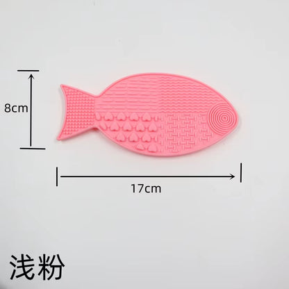 Suitable for Pets Weighing Less than 3 Kilograms Mat Cats Slow Food Bowls Suction Cup Feeding Food Silicone Lick，Product Small