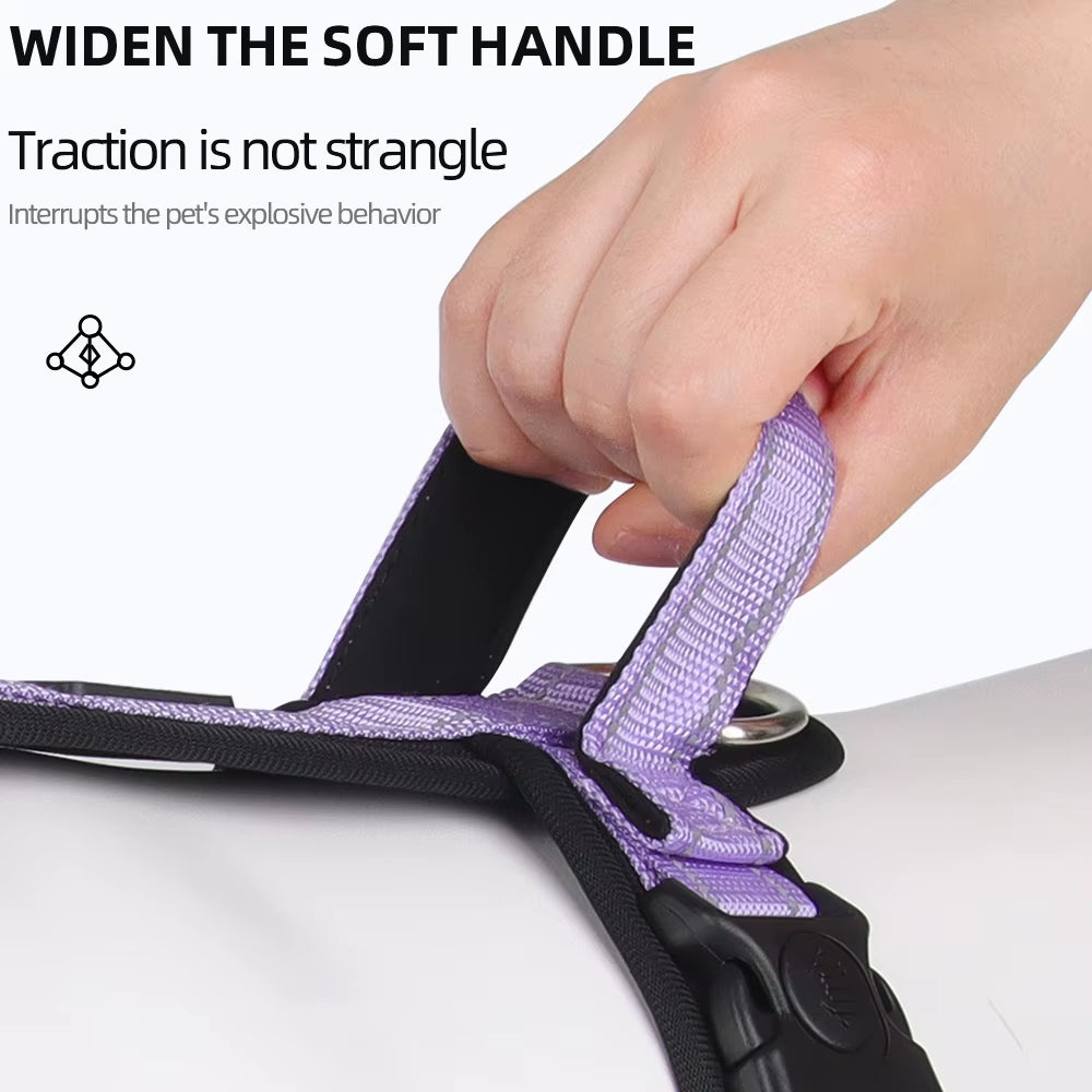 Anti Escape Dog Harness Reflective with Handle
