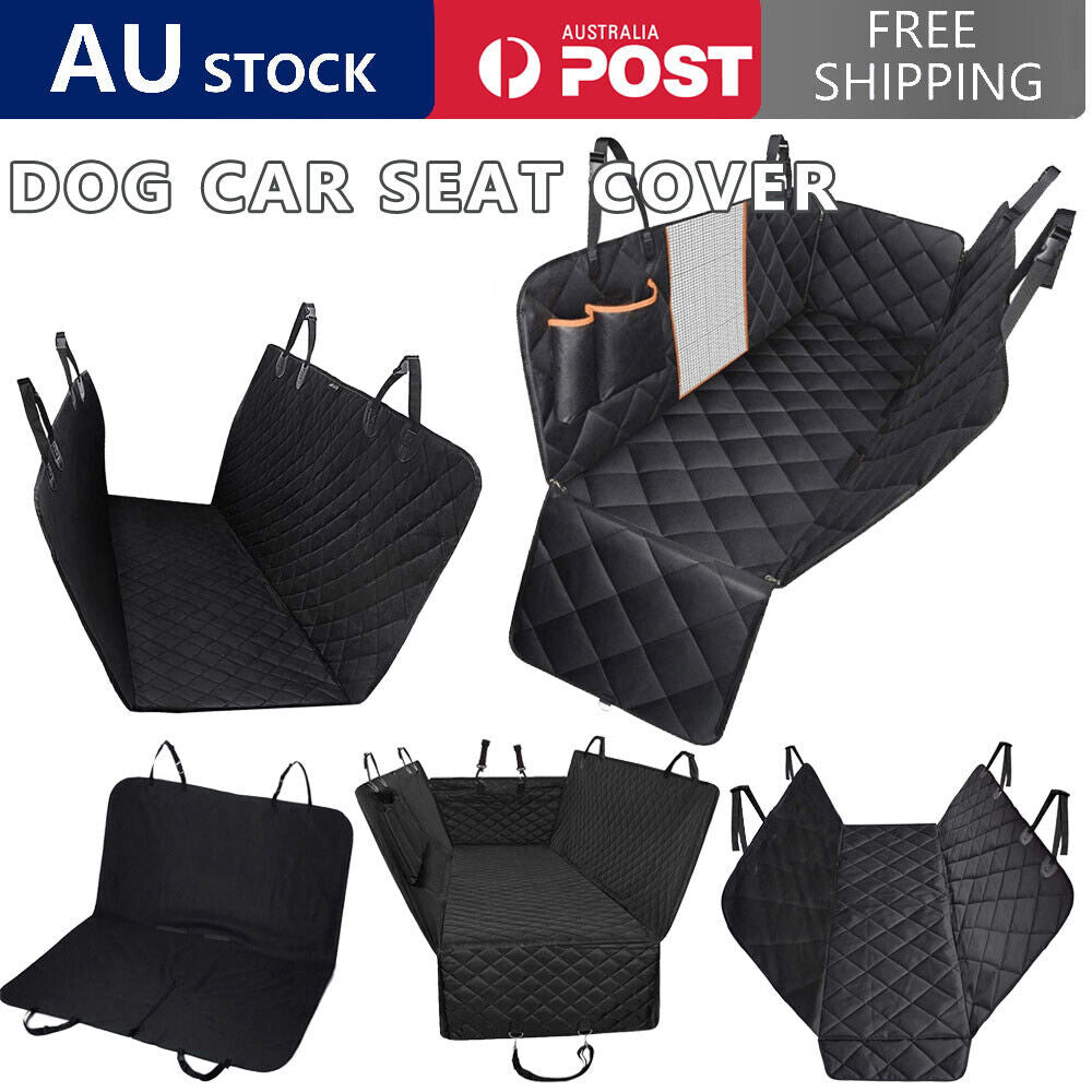 Premium Dog Car Seat Cover Hammock Nonslip Protector Mat Waterproof Dog/Cat Back