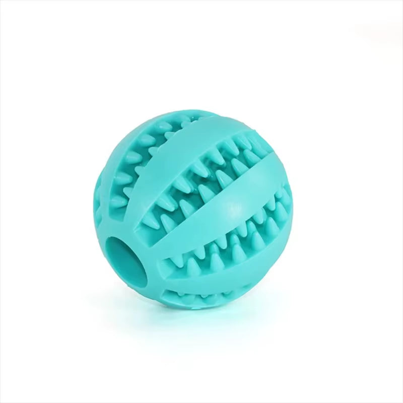 Rubber Dog Chew Ball – Tough Treat Toy