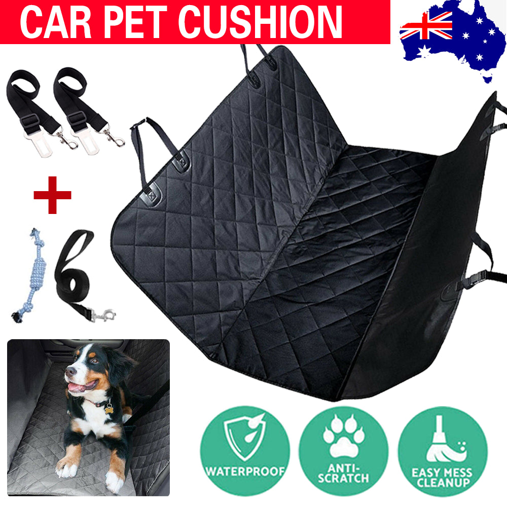 Premium Dog Car Seat Cover Hammock Nonslip Protector Mat Waterproof Dog/Cat Back
