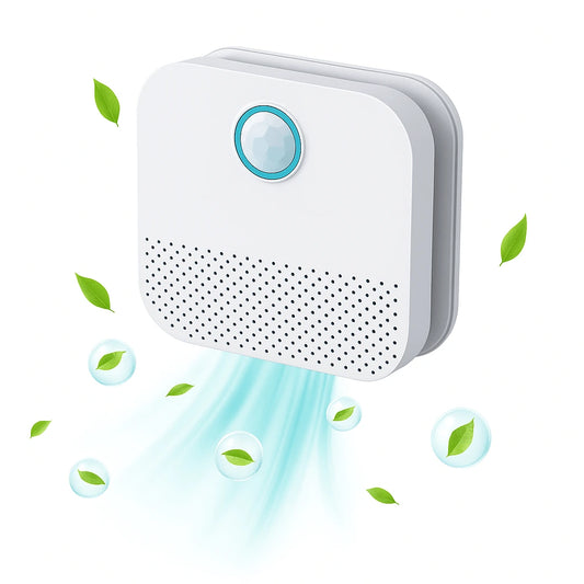 Downypaws Smart Odor Purifier – 4000mAh Rechargeable Air Deodorizer for Cat Litter Box