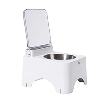 Smart Cat Bowl Pet Feeder Bowl Cat Dog Food Feeder Infrared Sensor Auto Open Cover Smart Feeder Anti-Mouse Cat Food Dispenser