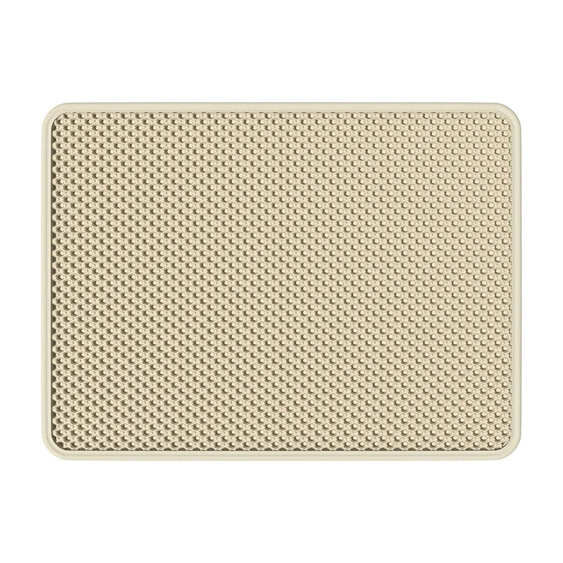 Waterproof Double-Layer Cat Litter Mat – Non-Slip