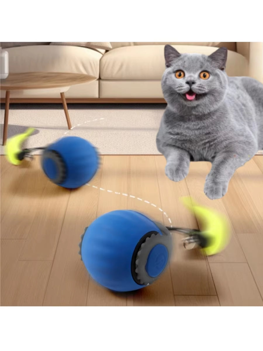 Automatic Rolling Ball Pet Toy Rechargeable & Smart