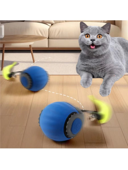 Automatic Rolling Ball Pet Toy Rechargeable & Smart