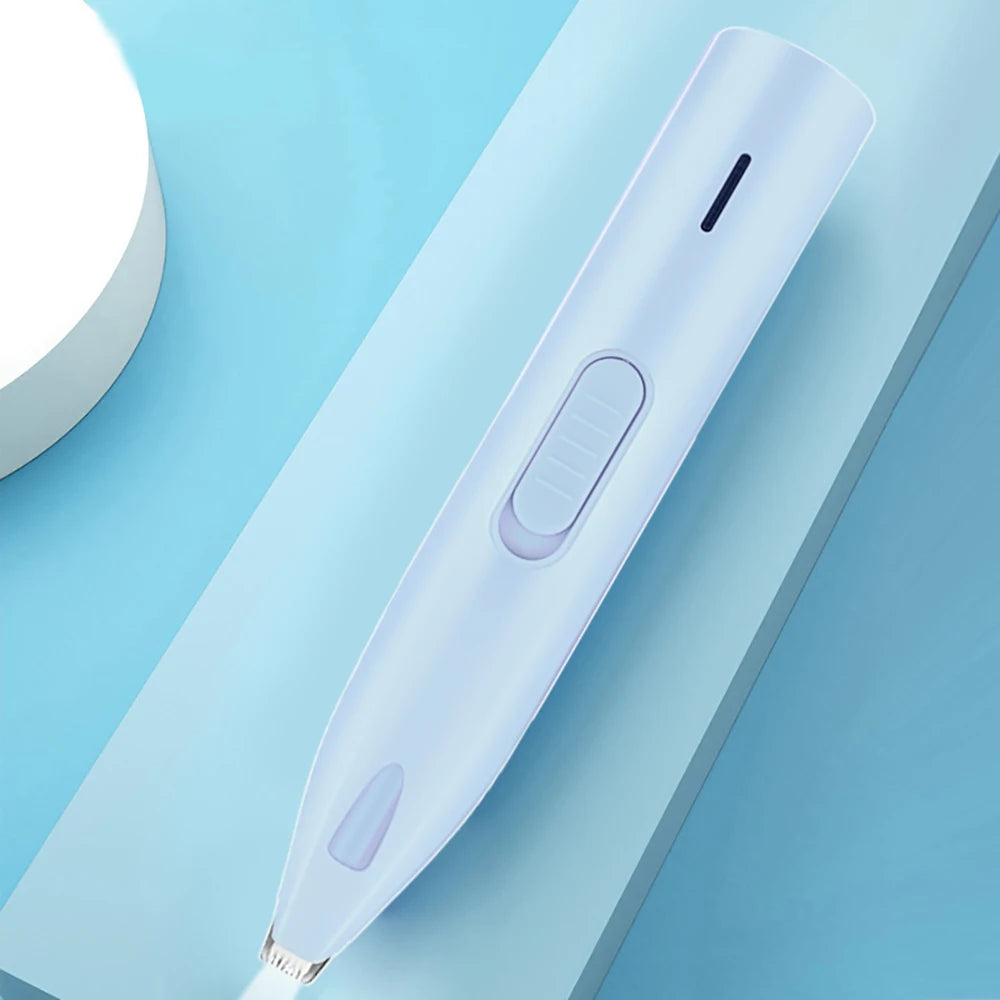 TrimAura Pet Paw Hair Trimmer – Precision Grooming Tool for Cats & Small Dogs