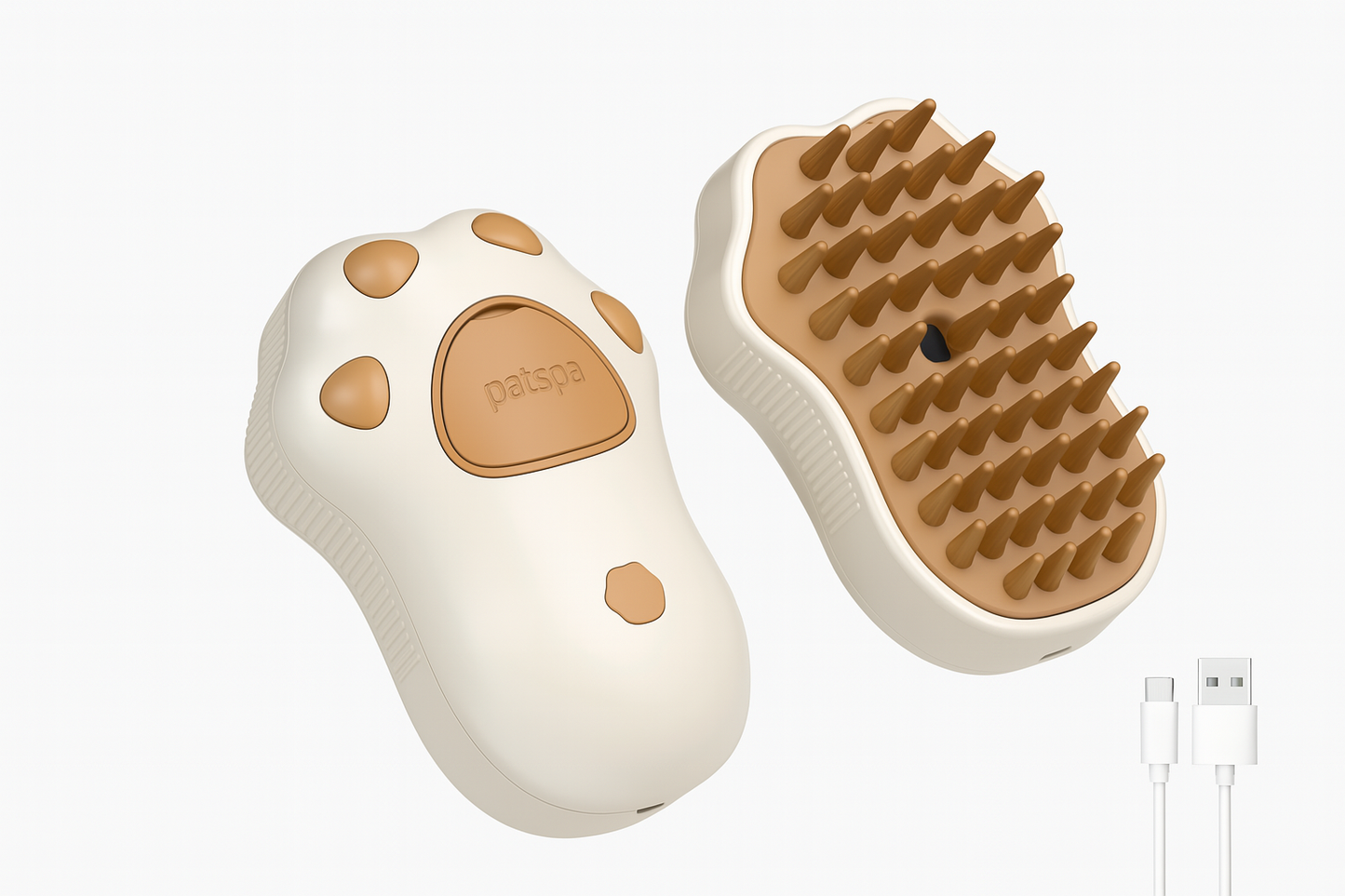 Steam Spray Electric Pet Comb Massager & Groomer