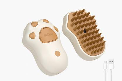 Steam Spray Electric Pet Comb Massager & Groomer