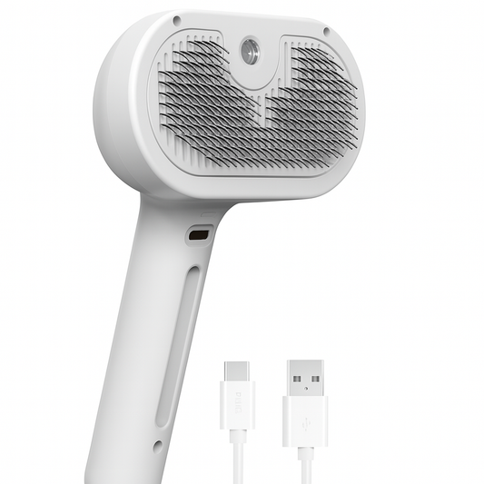 Anti-Tangle Electric Hair Brush 3-in-1 Pet Comb
